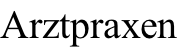 Arztpraxen
